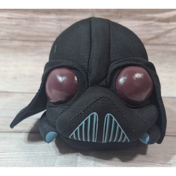 Angry Birds Star Wars Plush Darth Vader Stuffed Animal Toy Commonwealth 4" 2012 - Picture 1 of 5